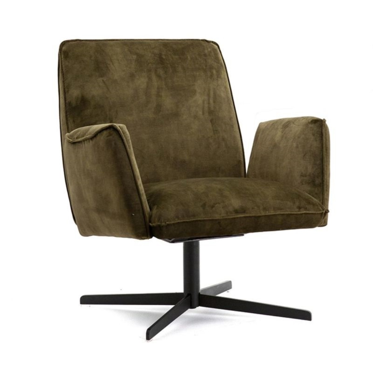 Fauteuil Vivian Groen - Stof - Eleonora
