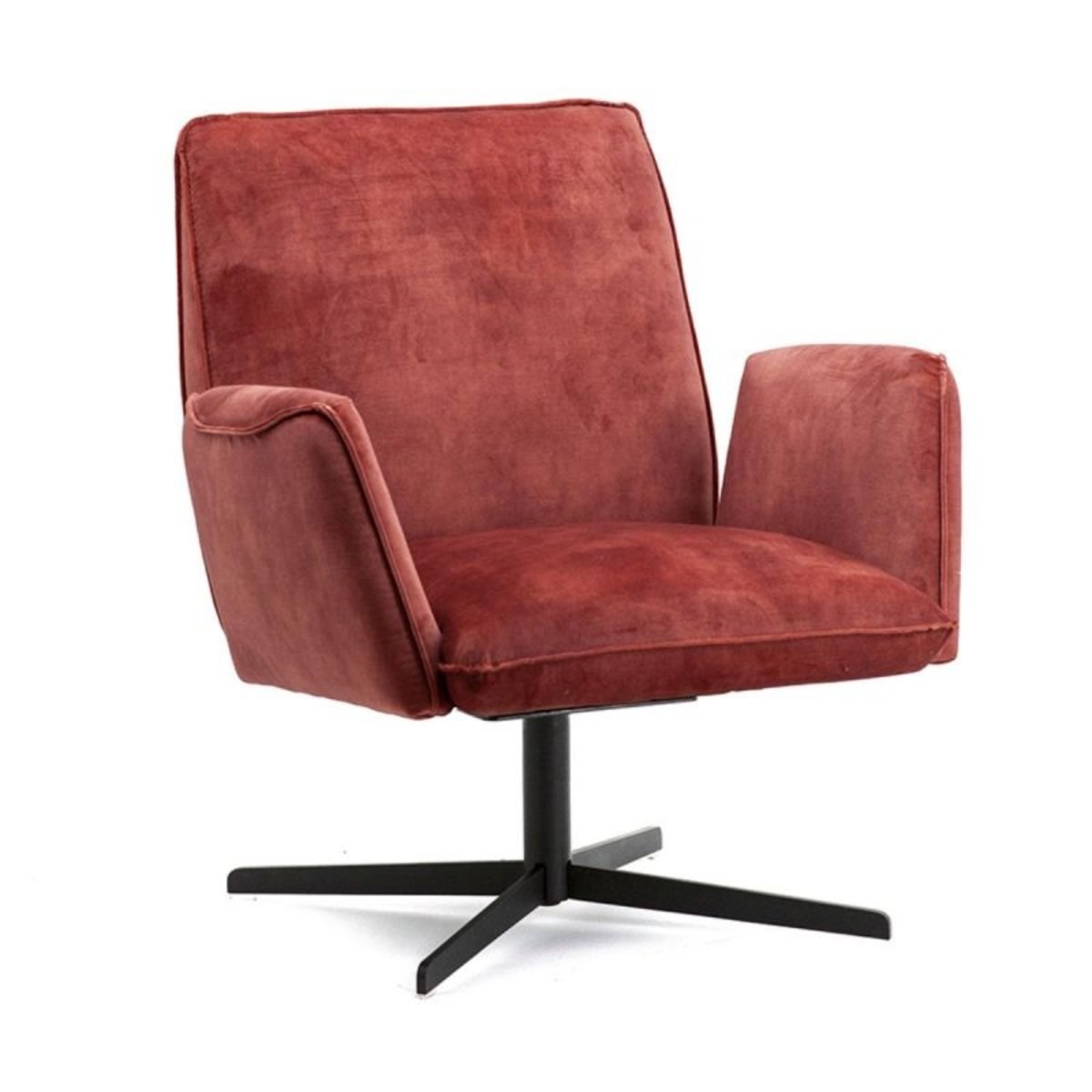 Fauteuil Vivian Roze - Stof - Eleonora
