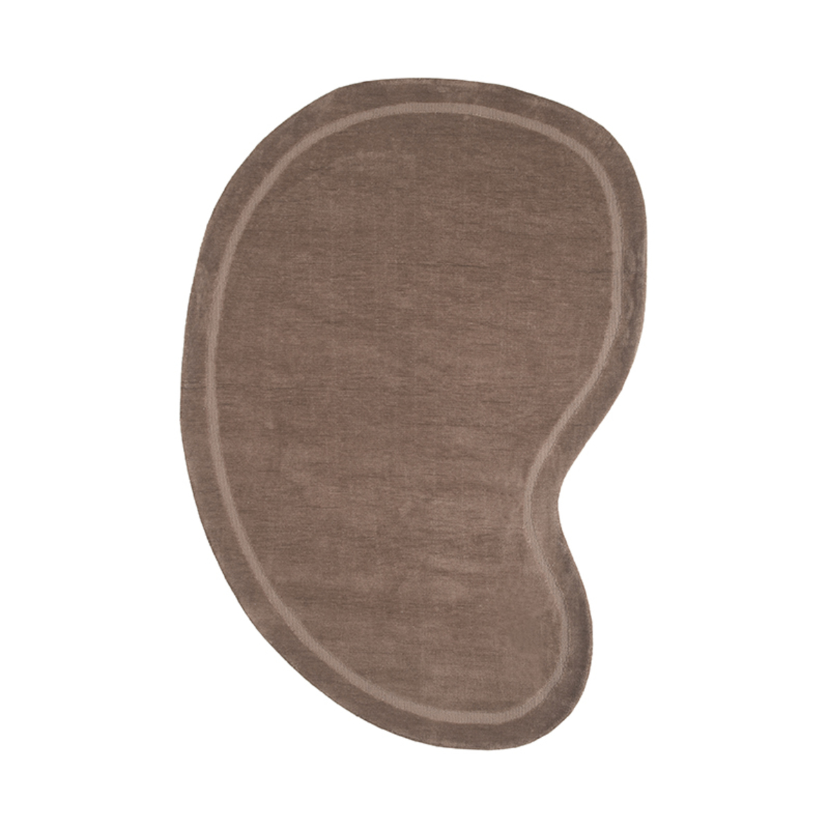 Vloerkleden Mody Bruin Taupe - Synthetisch - LABEL51