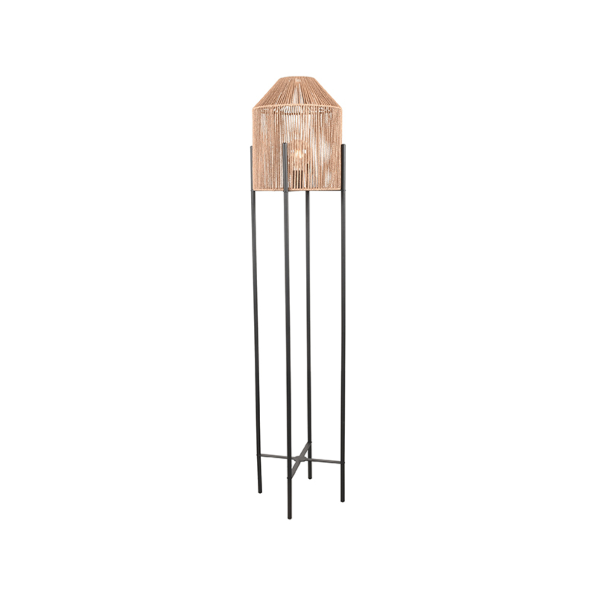Vloerlamp Ibiza Naturel - Jute - LABEL51