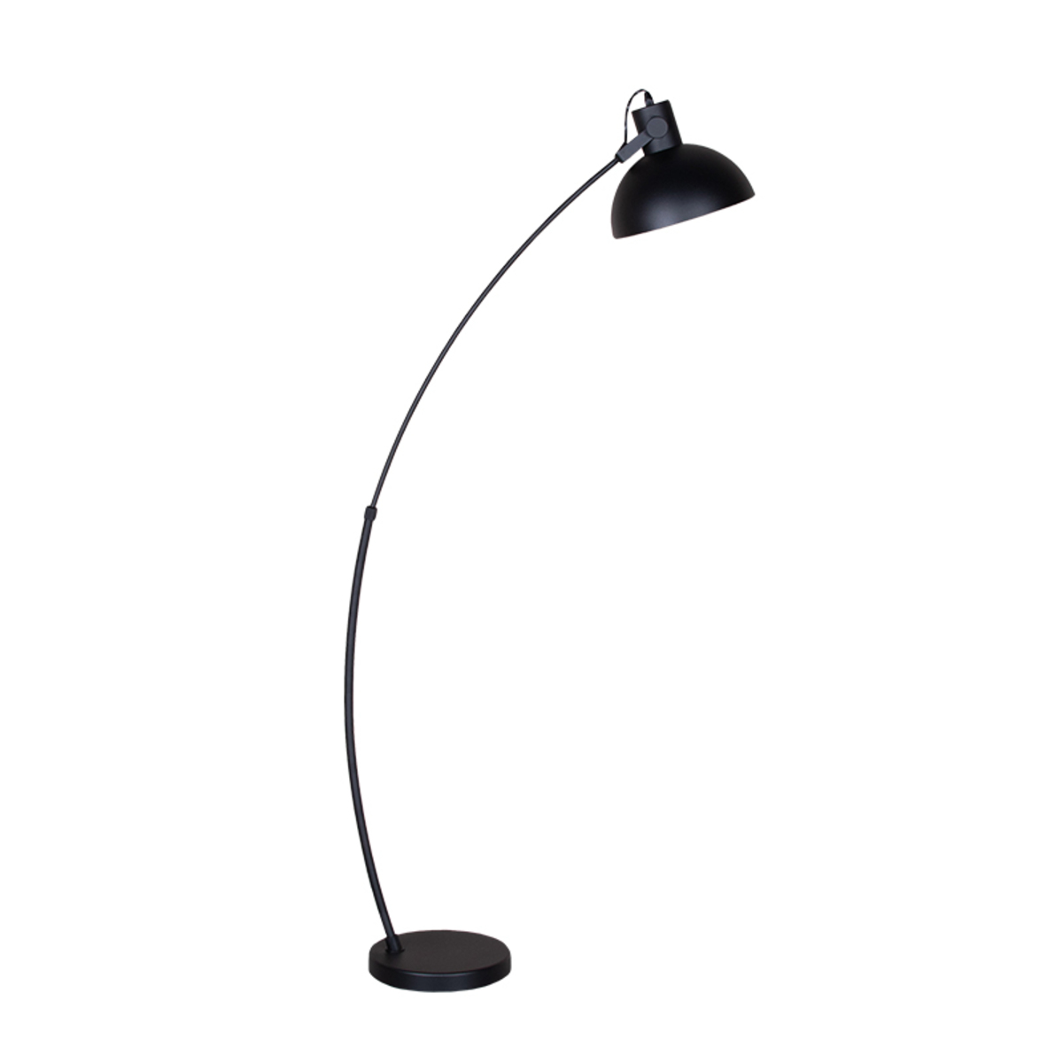 Vloerlamp Jaafra Zwart - Metaal - Eglo