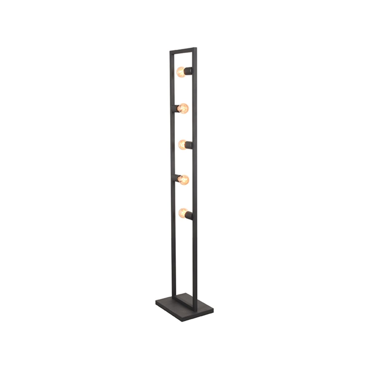 Vloerlamp Quadrato Zwart - Metaal - LABEL51