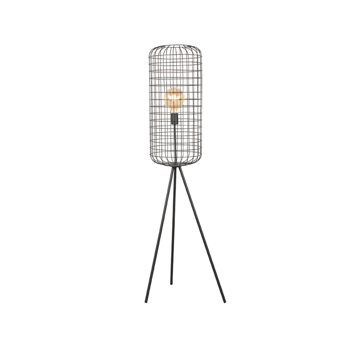 Vloerlamp Solido Zwart - Metaal - LABEL51