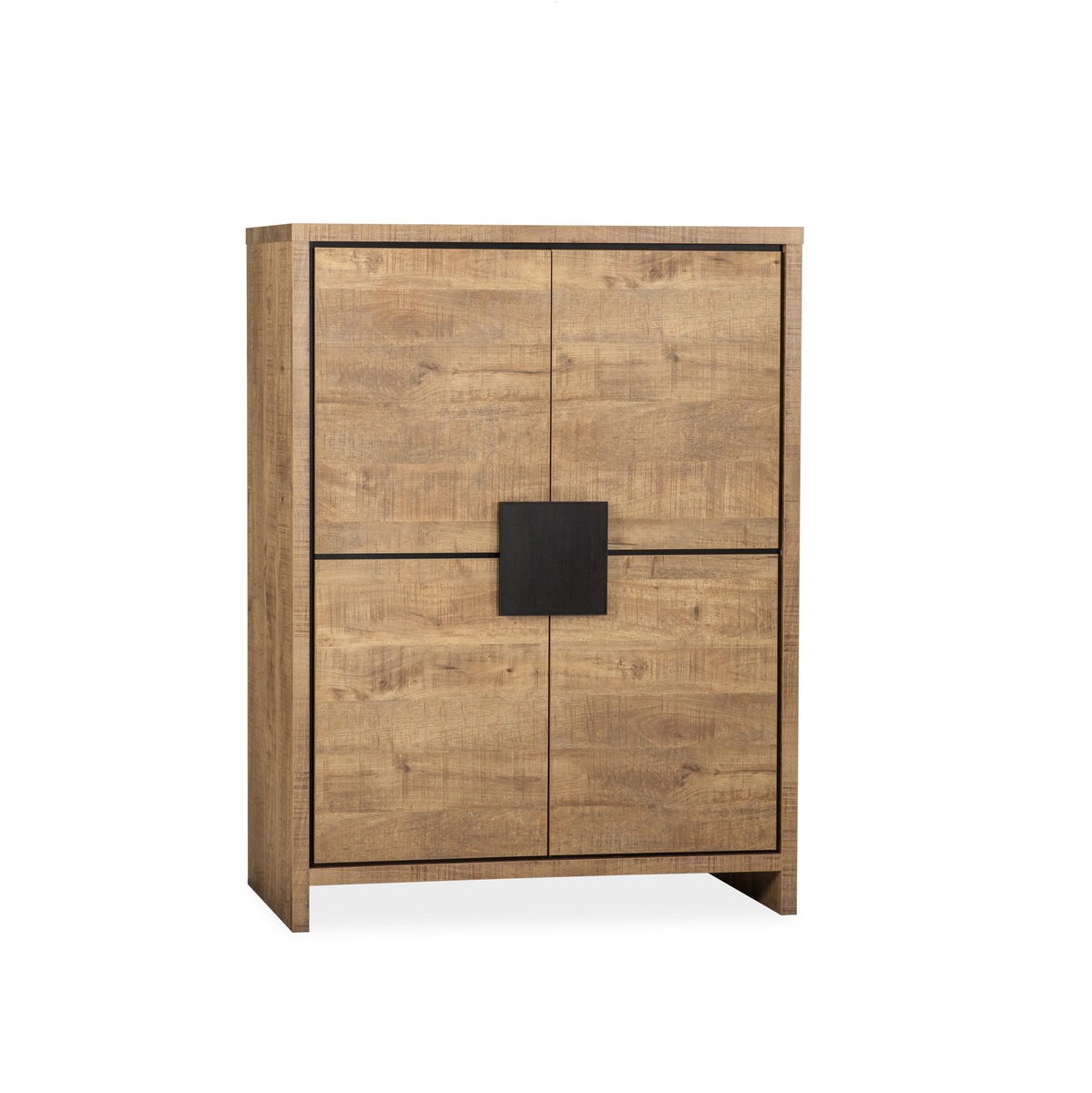 Bergkast Provesano Bruin Hout - Mangohout - DOK 2 Essentials
