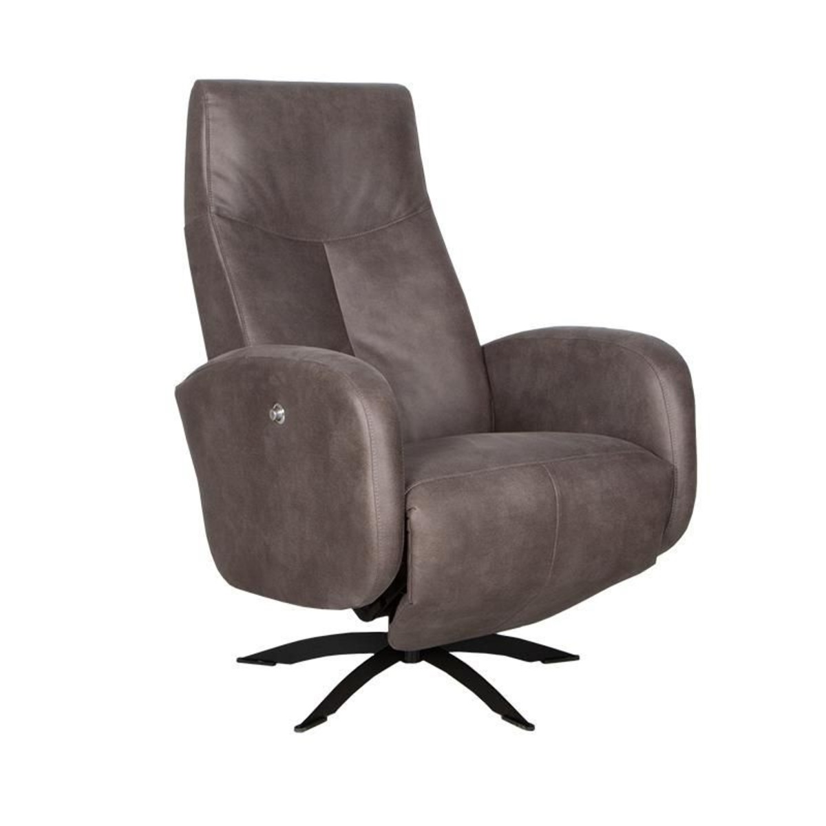 Fauteuil Xavi Bruin Taupe - Stof - DOK 2