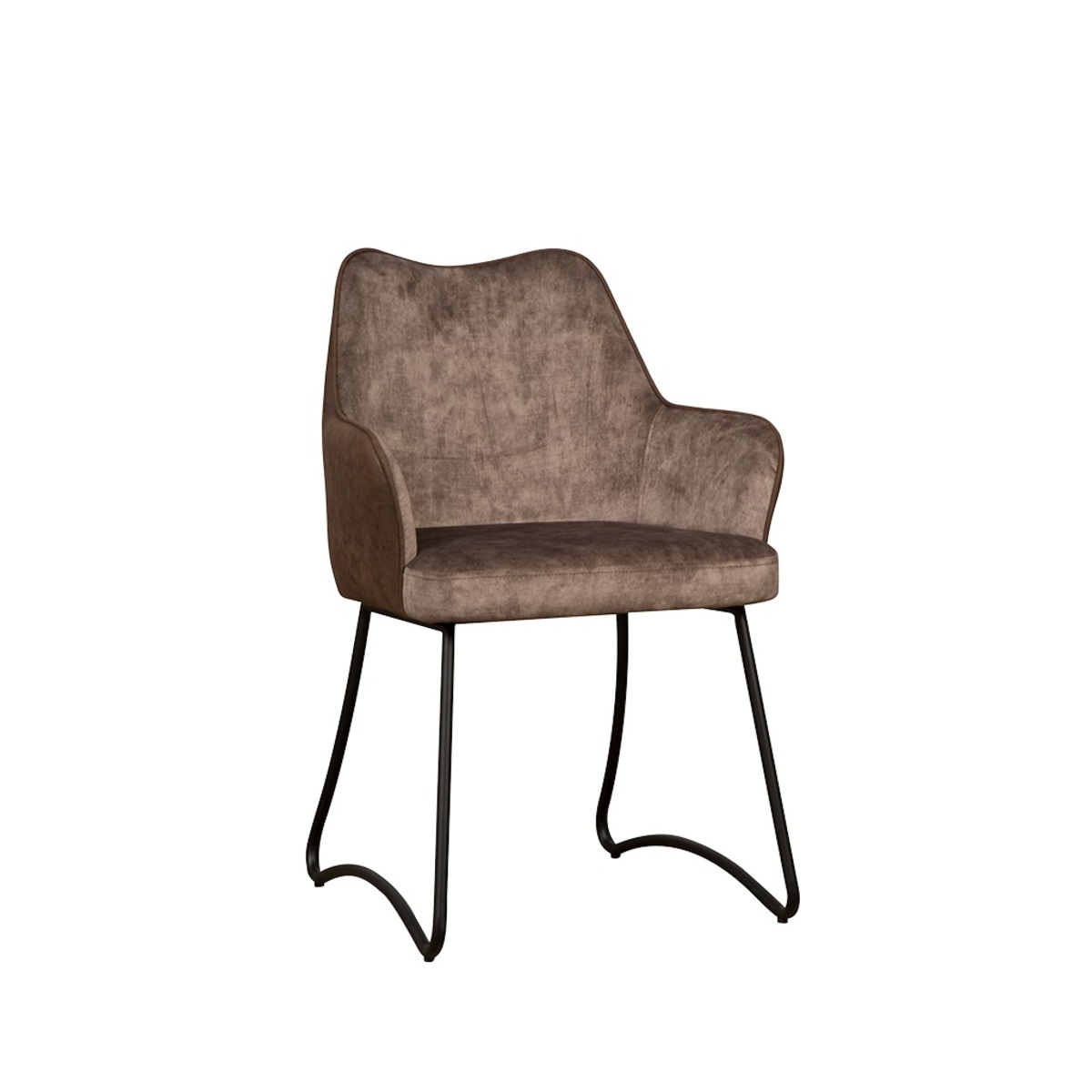 Eetkamerstoel Garda Bruin - Velours - DOK 2 Cosy