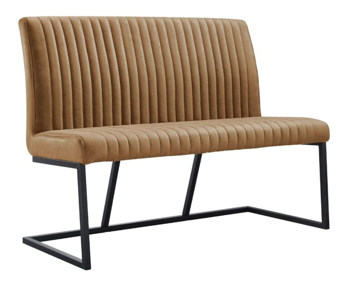 Eetkamerbank Pareda - Bruin - Stof - Modern - Profijt Meubel