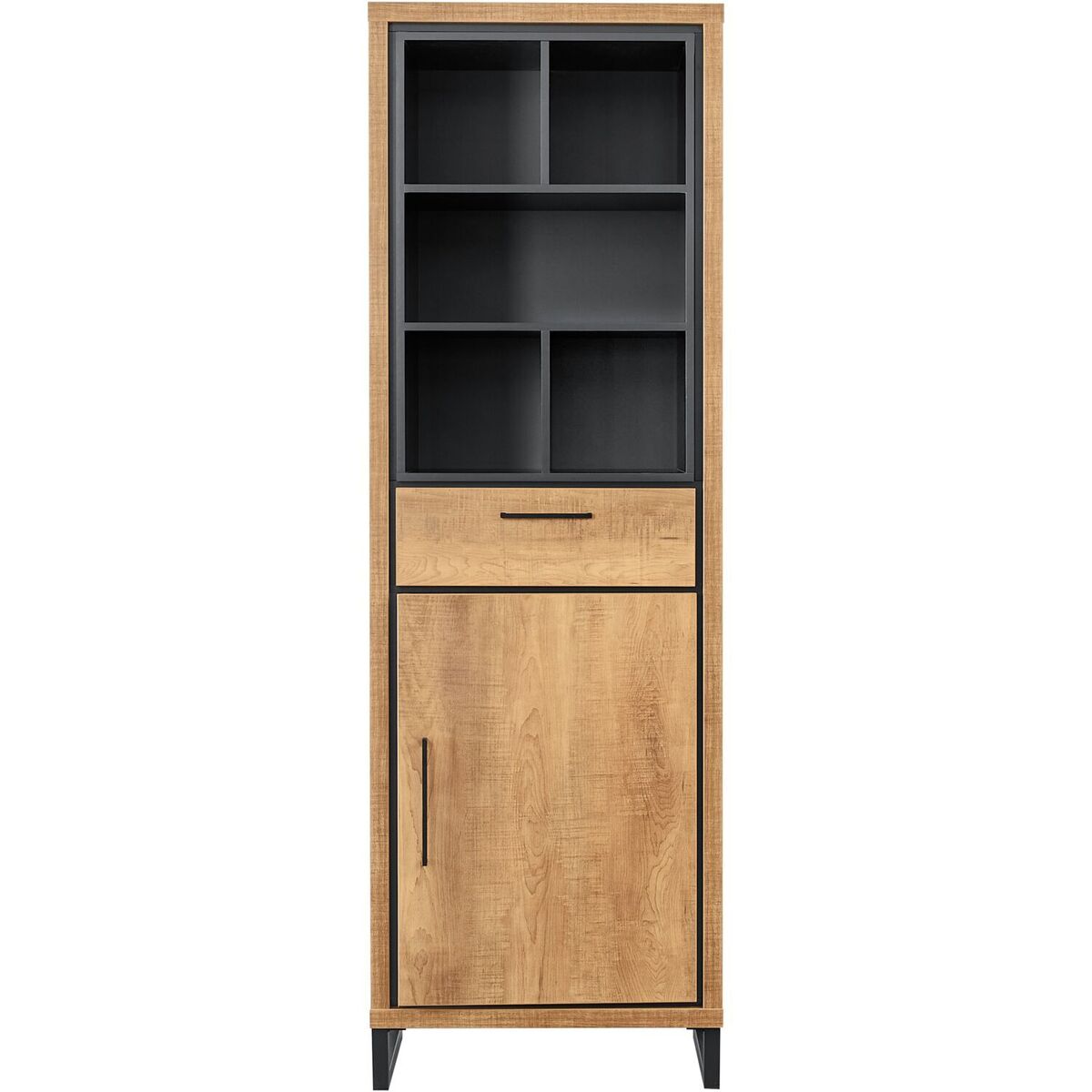 Boekkast Imbaro - Bruin - Hout - Modern - Profijt Meubel