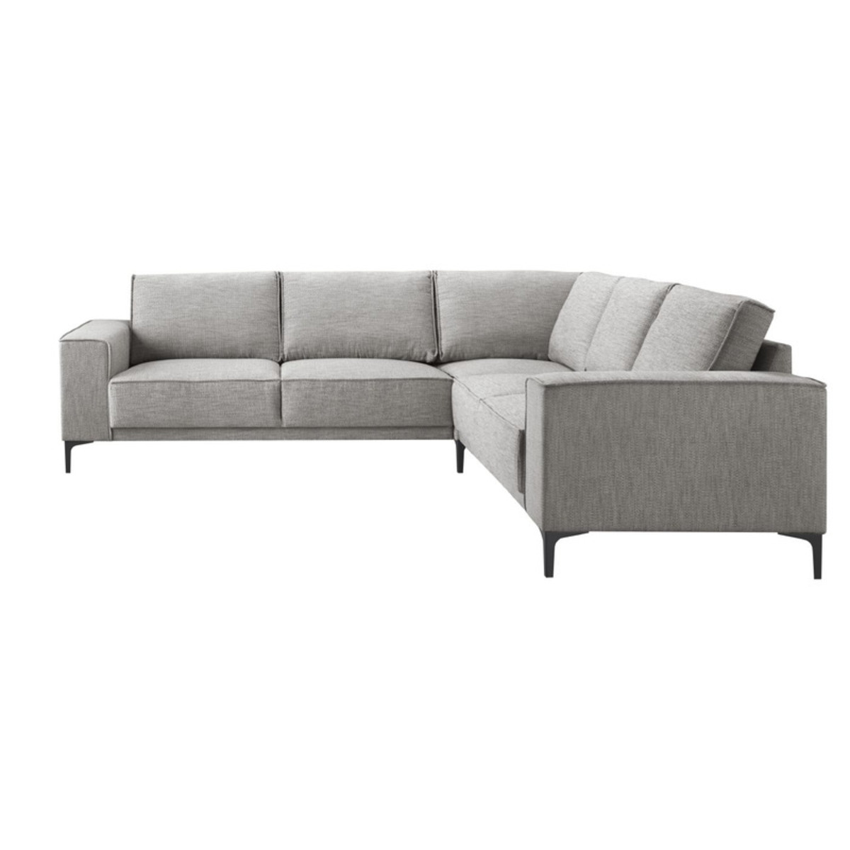 Hoekbank Calira - - Grijs - Stof - Modern - Profijt Meubel