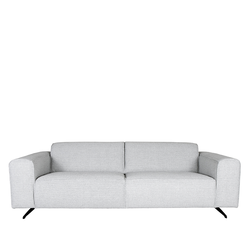 Bank Modena Grijs - Texture - 3-zitsbank - LABEL51