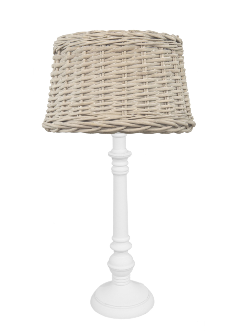 Tafellamp Hout Wit - Hout - LABEL51