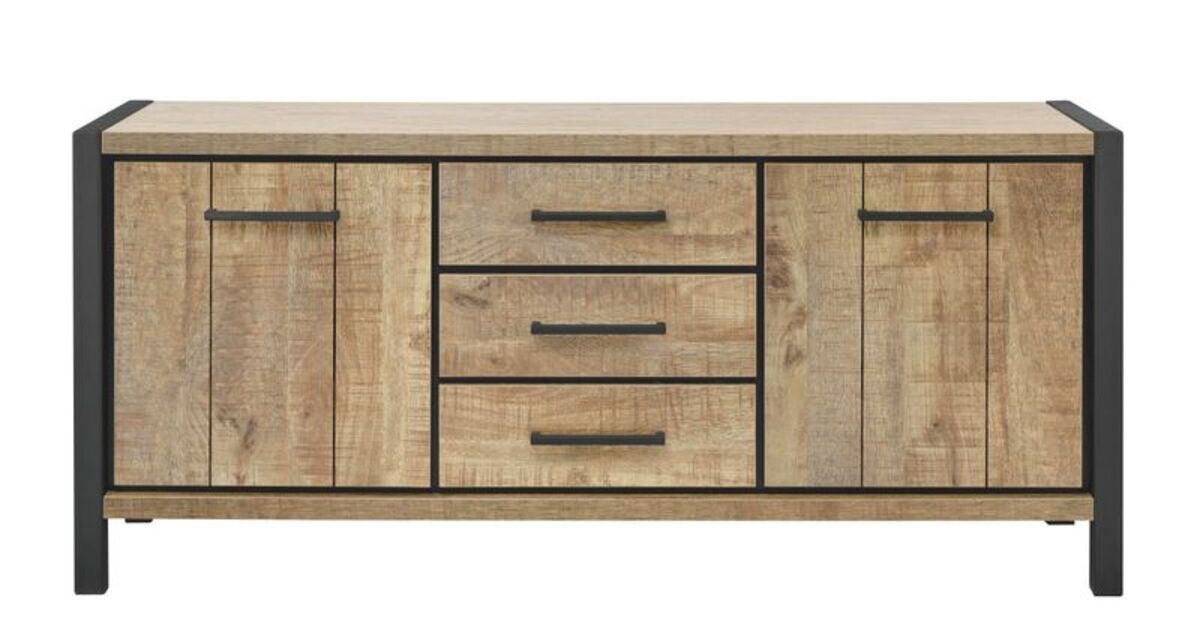 Dressoir Mantera - Bruin - Hout - Modern - Profijt Meubel