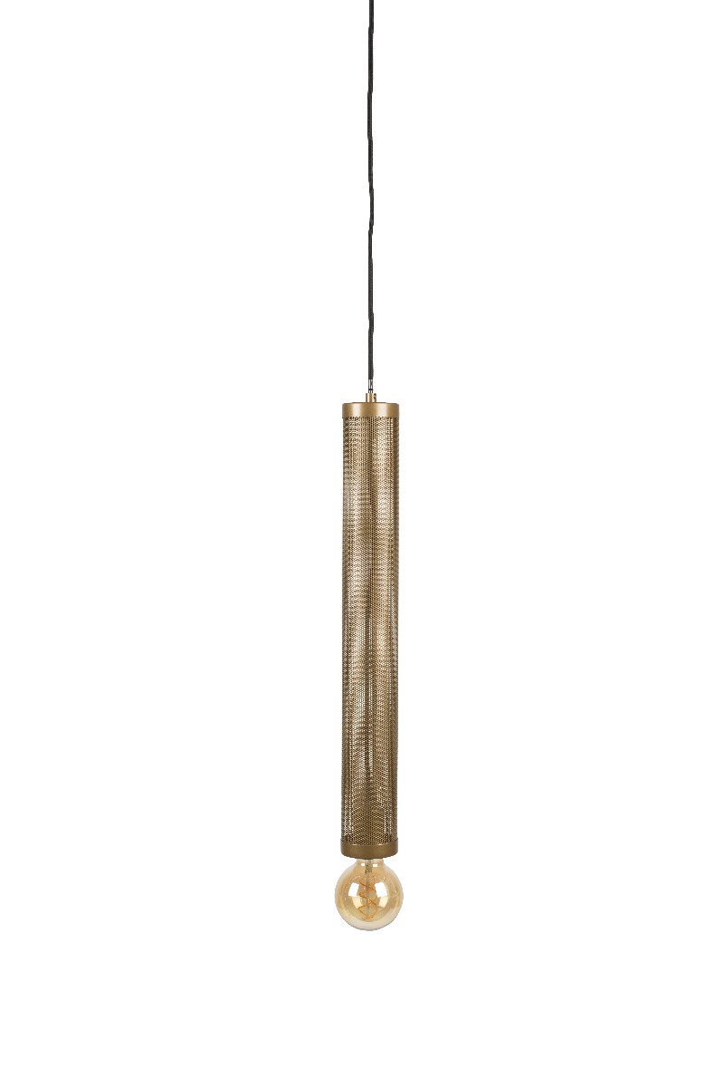 Hanglamp Sweet Mesh Zwart Brons - Metaal - Bold Monkey
