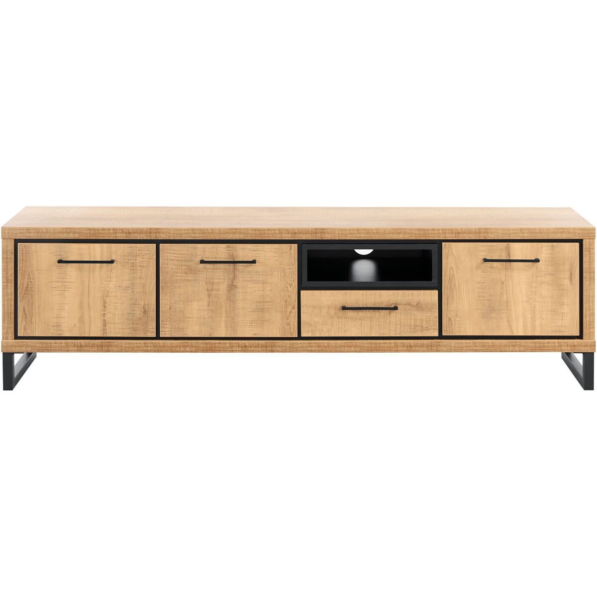 Tv-meubel Imbaro - Bruin - Hout - Modern - Profijt Meubel