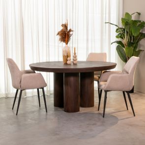 Eettafel Olly 150x150x75 cm