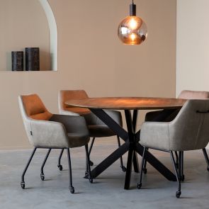 Eettafel Otis 140x140x76 cm