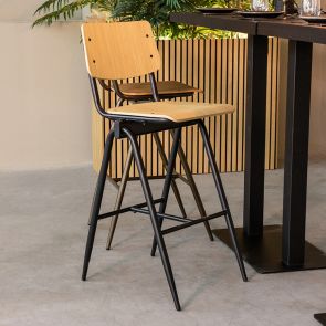 Barkruk Solid 49x58x109 cm