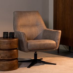 Draaifauteuil Tod 76x75x90 cm