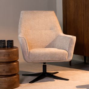 Draaifauteuil Tod 76x75x90 cm