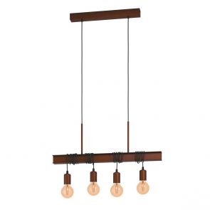 Eglo - Hanglamp Townshend - 4-lichts