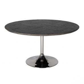 Richmond - Eettafel Blackbone rond Ø 140 Silver