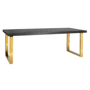 Richmond Interiors - Eettafel Blackbone Gold 180 cm