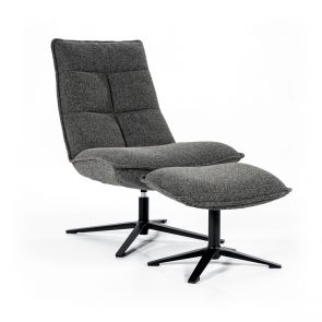 Eleonora - Fauteuil Marcus met voetenbank