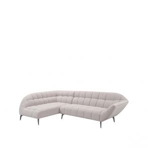 Bank Sorisso Ottoman + 2-zits Naturel Touch Perspectief