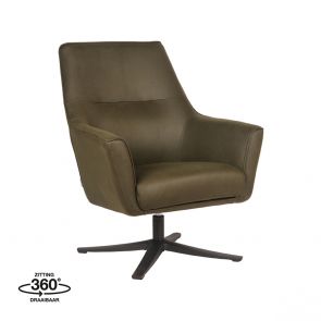 Draaifauteuil Tod 76x75x90 cm