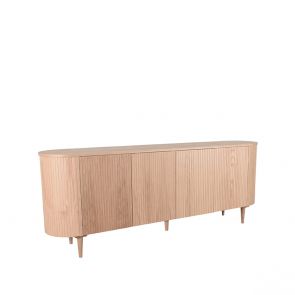 Dressoir Oliva 220x47x85 Cm Naturel Eiken Perspectief