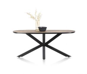 Happy@Home - Eettafel Sardinie Ovaal 180 cm