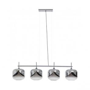 Kare Design - Hanglamp Chrome Goblet - 4-lichts