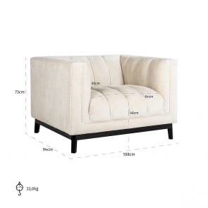 Richmond Interiors - Fauteuil Beaudy