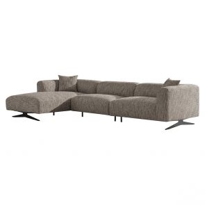 Richmond Interiors - Bank Hoxton 3-zits + lounge links