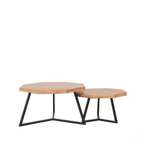 Salontafel Set Figure 70x70x40 cm