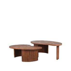Salontafel Set Timon 100x58x40 cm