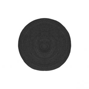 Vloerkleed Jute Zwart Jute 90 cm 1