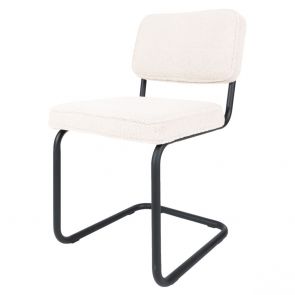 Eetkamerstoel Lola - White - Teddy