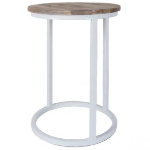 Laptoptafel Roos Rond Wit