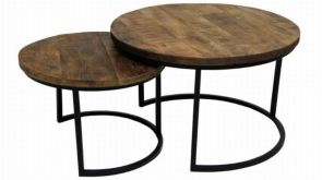 Salontafel Set Van 2 Rond 