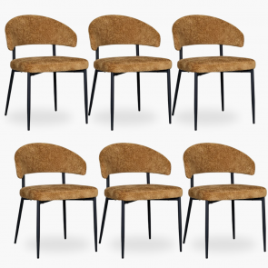6x Eetkamerstoel Noa