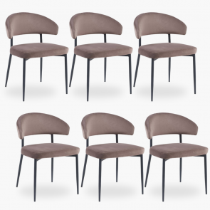 6x Eetkamerstoel Noa