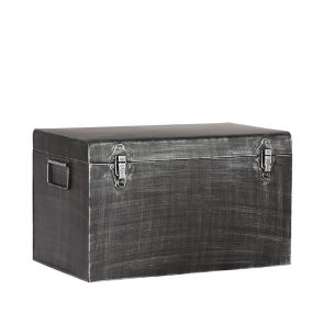 Opbergkist Vintage Zwart XL 1