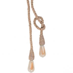 Touwlamp Saar Naturel - Set van 2