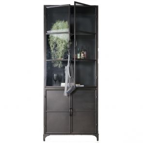 Vitrinekast Leroy - 200 x 80 cm