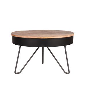 Salontafel Saria Zwart 80 cm 1