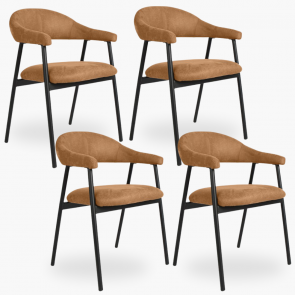 4x Eetkamerstoel Sterre