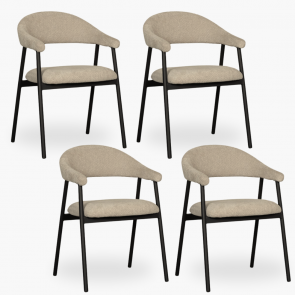 4x Eetkamerstoel Sterre