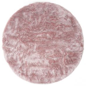 Vloerkleed Donsie Pink Rond ø180 cm