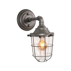 Wandlamp Seal Burned Steel 1